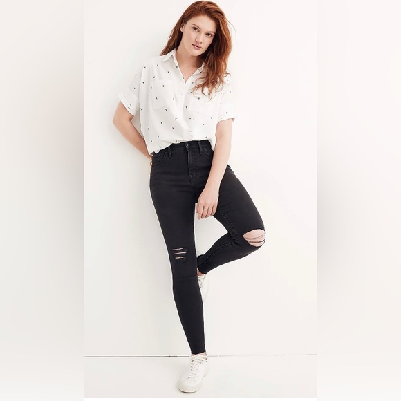 Madewell - 9” high riser skinny skinny jeans - Picture 1 of 5